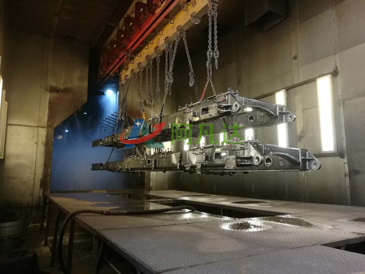 硅烷處理劑應用現場